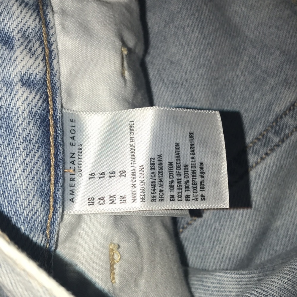 American Eagle sz 16 mom shorts Nwot - Picture 4 of 5